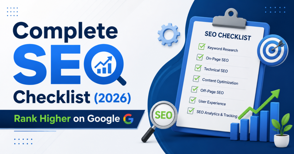 Complete SEO Checklist 2026